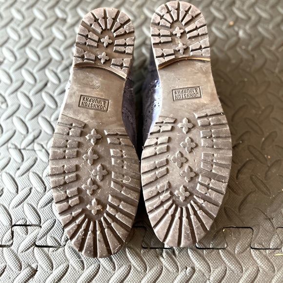 Johnston and Murphy Blue Leather Loafers (8M) - Picture 3 of 3